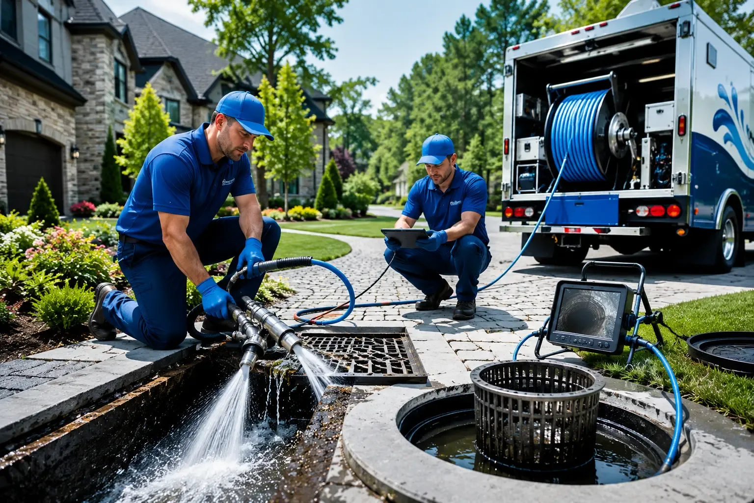 Local outdoor drain cleaning professionals in Bechtelsville, PA